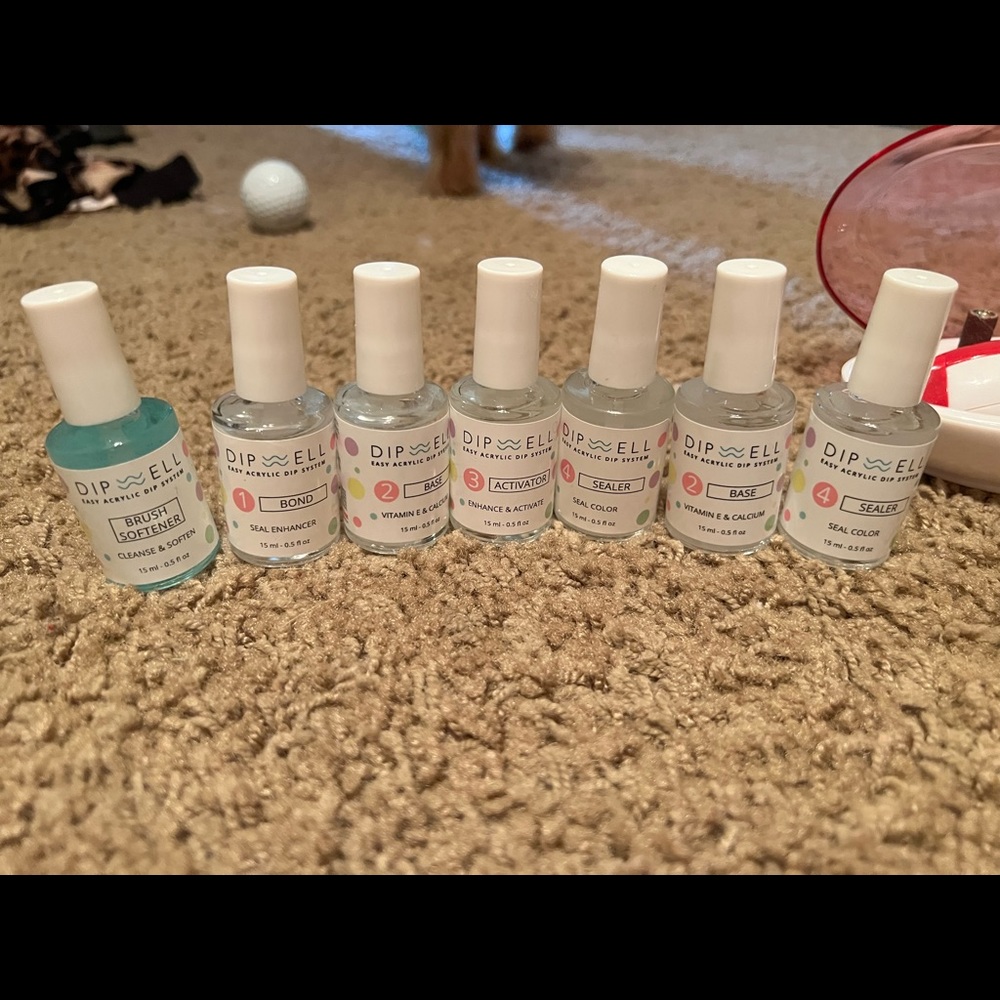 Dip well at home dip nail kit.